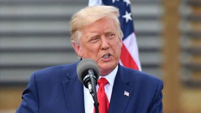 ترامب يرفض الإجابة عن سؤال عما إذا كان سيستقيل !!!!