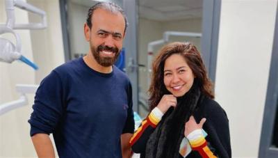 الكشف عن قصة شيرين عبد الوهاب مع طبيب الأسنان