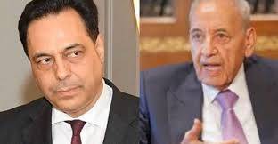 دياب وبري ... يستنكران  التفجيرين الإرهابيين في بغداد