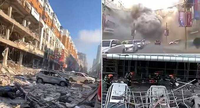 قتلى بانفجار غاز في الصين.. ومشاهد تظهر 