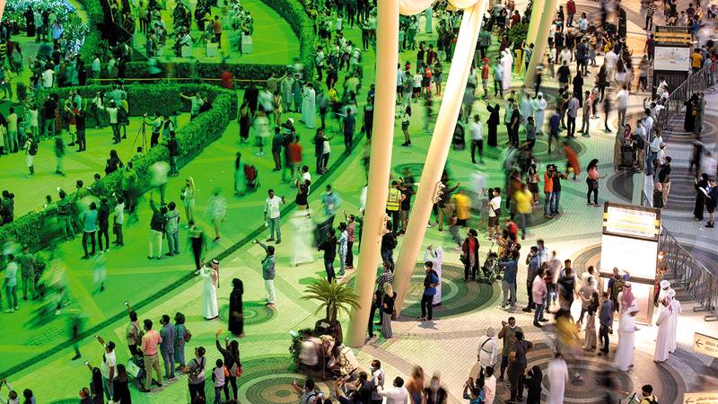 إكسبو دبي.. 2.35 مليون زيارة في شهر