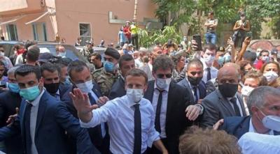 Macron Works to Ensure Key Public Services in Lebanon