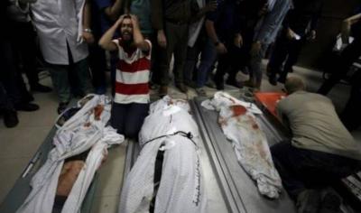 10 Martyrs from One Palestinian Family in Israeli Airstrike on Gaza Strip
