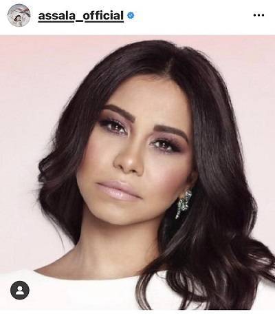 Title: Assala Sends a Message to Sherine Abdel Wahab via Instagram