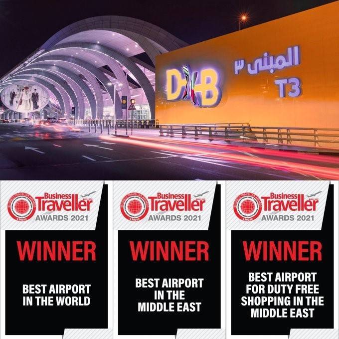 Dubai International Airport Wins Best Airport in the World Award