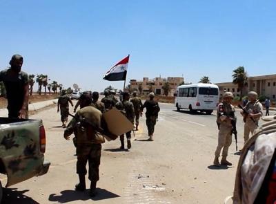 Explosion Near a Polling Center in Syrian Daraa