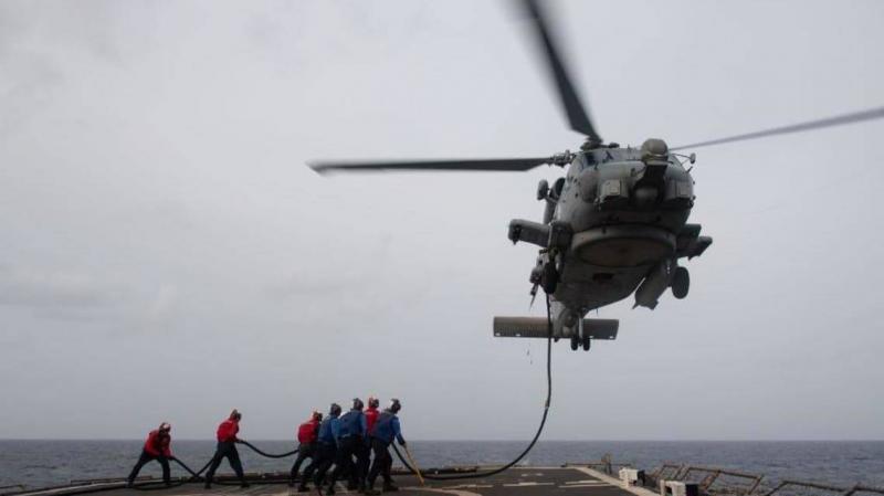 Title: U.S. Fifth Fleet Seizes Smuggling Weapon Boat in Arabian Sea