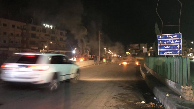 Protests and Road Blockages in Several Lebanese Areas