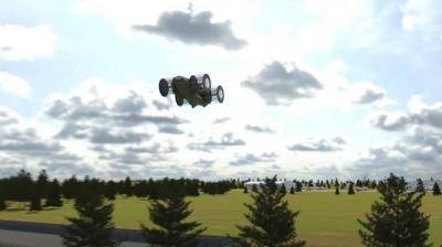Video: Innovative Russian Car Takes Off Vertically