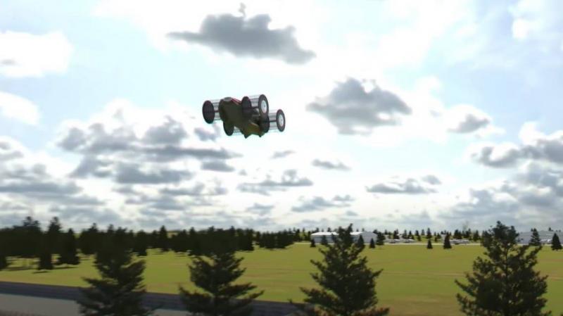 Video: Innovative Russian Car Takes Off Vertically