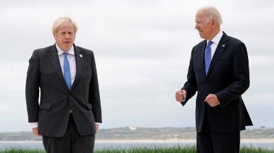 What Did Johnson Gift Biden in Their First Meeting?