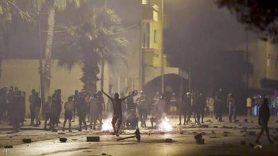 Violent Night of Clashes Between Youth and Police in Tunisia