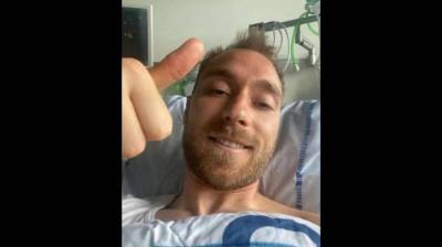 Eriksen Appears Publicly for the First Time Since On-Field Collapse