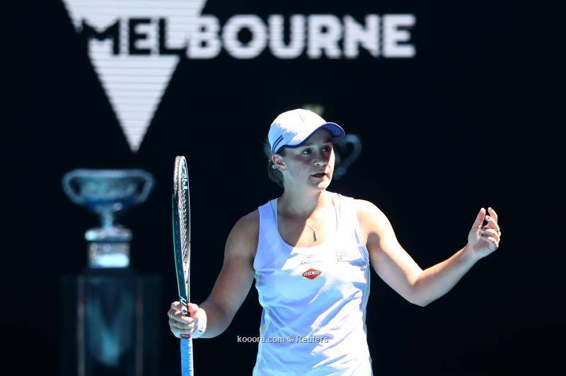 Australian Ashley Barty Exits Australian Open from Quarterfinals