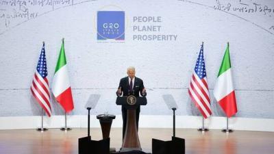 Biden Apologizes for Delay, Blames Elevator Play