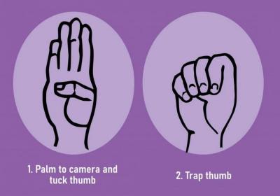 Hand Gesture Learned on TikTok Saves Teen from Kidnapper