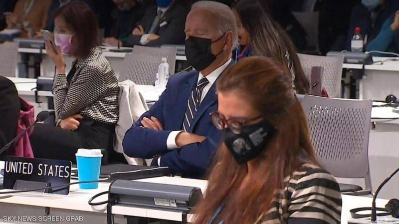 Biden Caught Napping During Climate Summit.. Video Captures Critical Moments