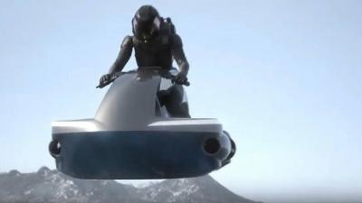 Video: A Bicycle That Flies and Transports Its Rider at 100 Km/h
