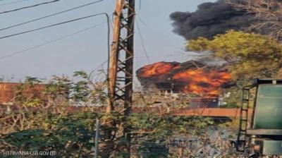 Major Fire at Oil Facilities in Zahrani, Lebanon