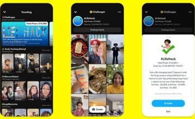 Snapchat and Cash Prizes in Spotlight