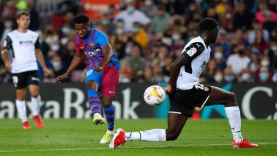 Fati Leads Barcelona to Comeback Against Valencia