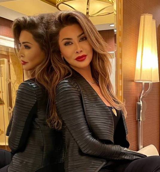 Nawal Al-Zoghbi's Stunning Appearance from Las Vegas and a Notable Tweet