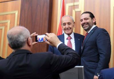 Hariri Stands Firm on Macron's Initiative and Talks About "Integration" with Berri