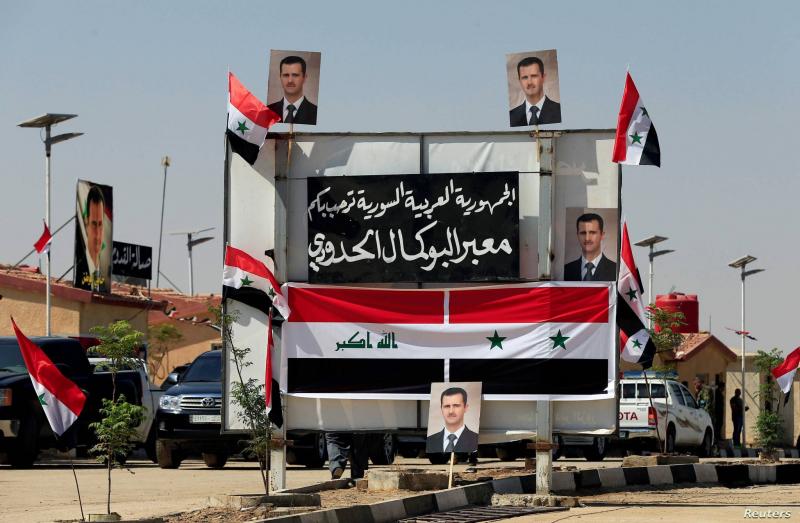 Unknown Aircraft Bombs Warehouses on the Syrian-Iraqi Border