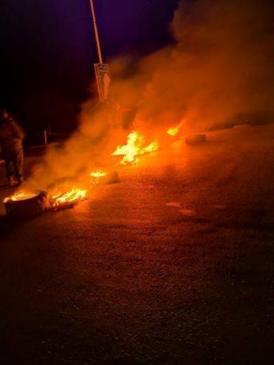 Road Blockades and Protests in Several Lebanese Areas