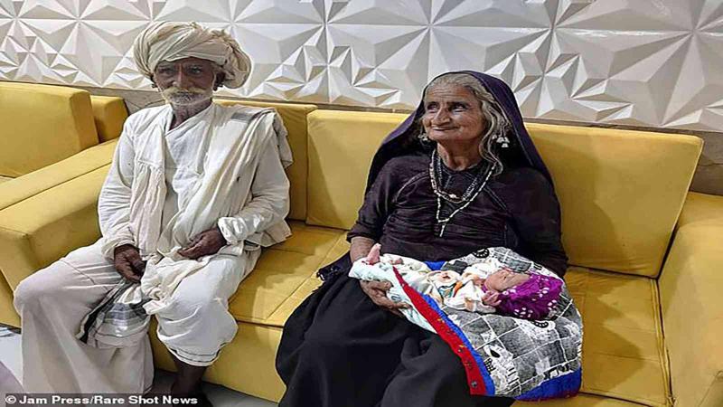 Indian Woman Gives Birth to First Child at Age 70