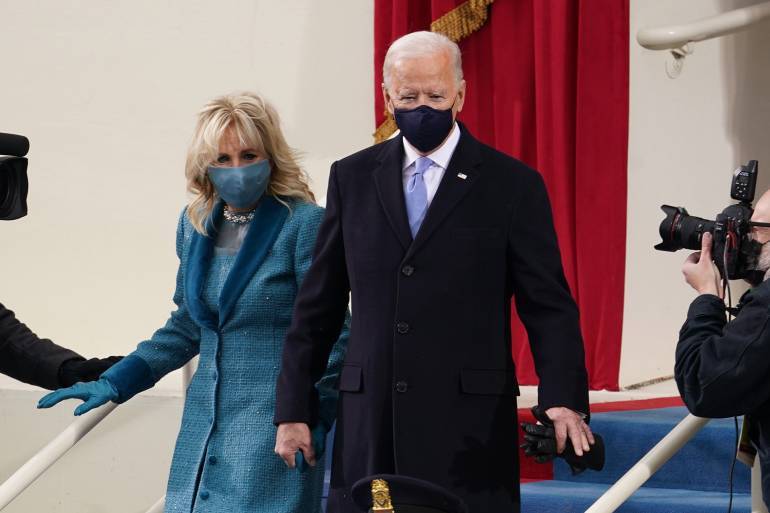 Biden after Taking the Oath of Office: We Celebrate Today the Victory of Democracy and the Will of the People Has Been Heard