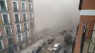 Explosion Shakes the Spanish Capital Madrid
