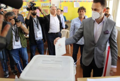 Deputy Jumblatt Cast His Vote in Mukhtara
