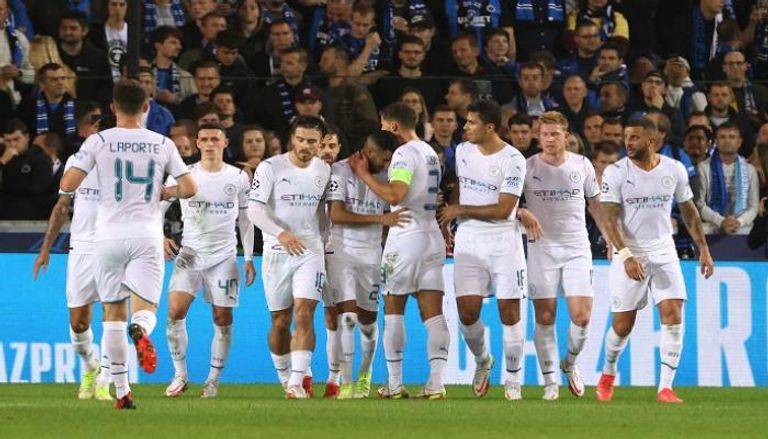 Mahrez Leads Manchester City to A Resounding Victory Over Club Brugge