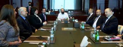 Bennett Meets Representatives of the Jewish Community in Bahrain