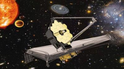 # Giant Telescope Observes the Formation of the Universe from Space