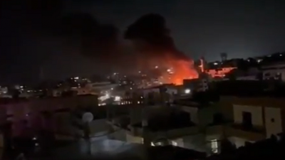 Explosion in Weapons Warehouse Belonging to Hamas in Southern Lebanon