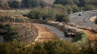 Israeli Patrol Fires to Intimidate Lebanese Citizen