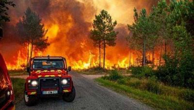 Wildfires Rage in France as Evacuations Continue