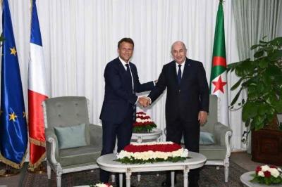 Macron and Tebboune Sign Joint Declaration
