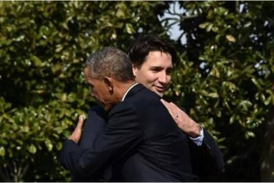 Obama Wishes Trudeau "the Best" in Elections