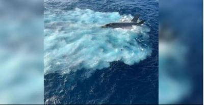 Leaked Video Captures Crash of Most Expensive U.S. Fighter Jet in South China Sea