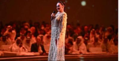 Sherihan Surprises Audiences at the World Cup Draw Ceremony