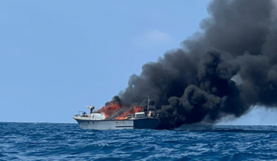 Their Boat Caught Fire Off Saadiyat