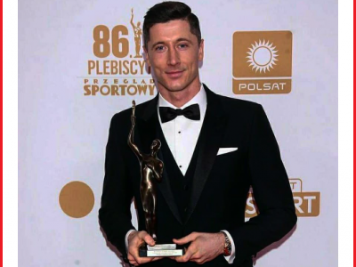 Lewandowski Awarded Best Sports Personality in Poland