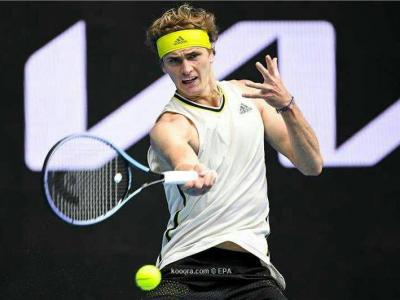 German Alexander Zverev Wins and Advances to the Second Round of the Australian Open Tennis Tournament