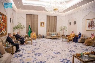 Title: Prince Mohammed bin Salman Meets US Special Envoy for Yemen