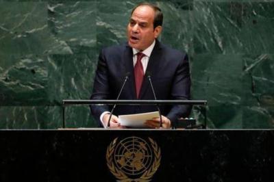 Sisi Announces Egypt's Aspirations to Host Climate Change Summit Next Year