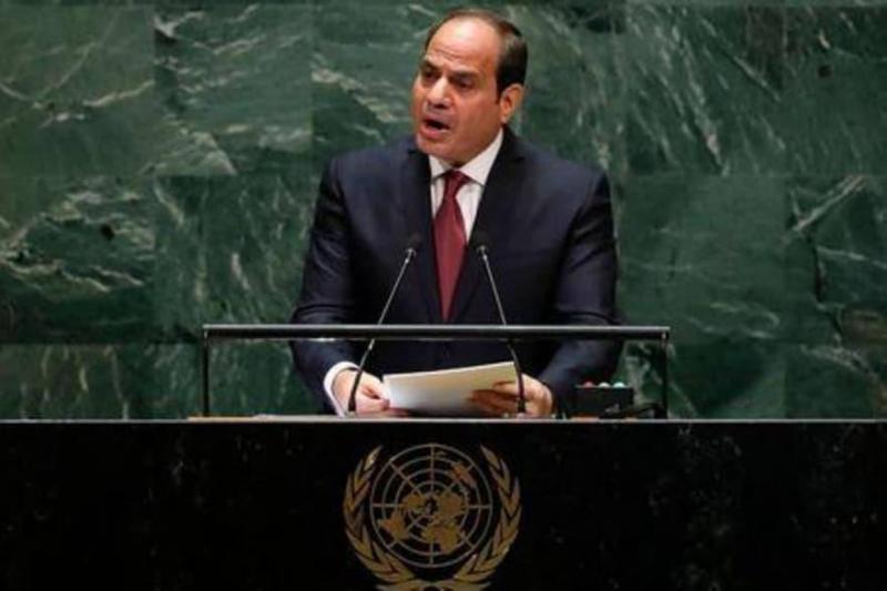 Sisi Announces Egypt's Aspirations to Host Climate Change Summit Next Year