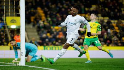 Sterling Shines to Boost City's Lead with a Hat-Trick Against Norwich